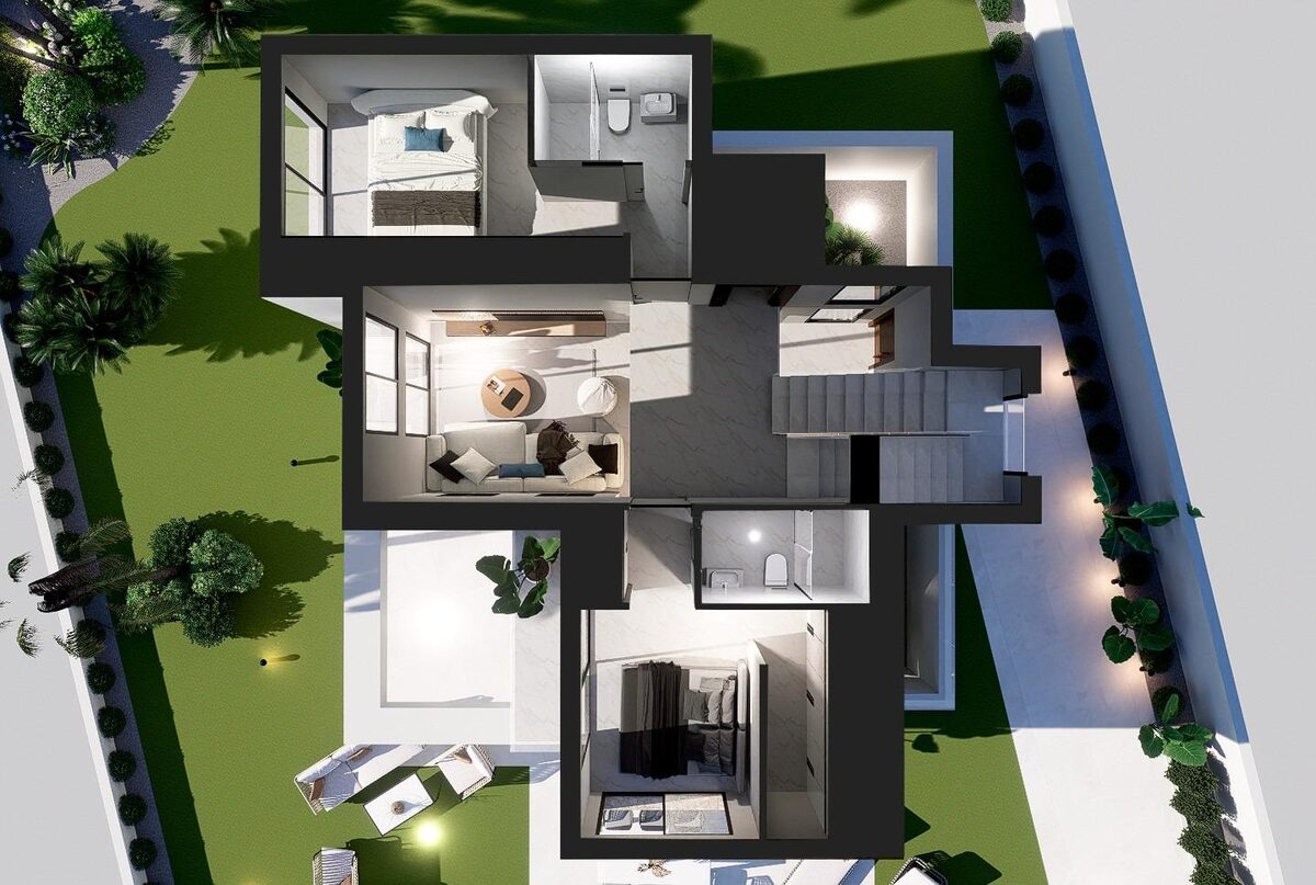 Вилла с 3 спальнями, 155м² в Финестрат, Испания [ID: 0137-N8058]