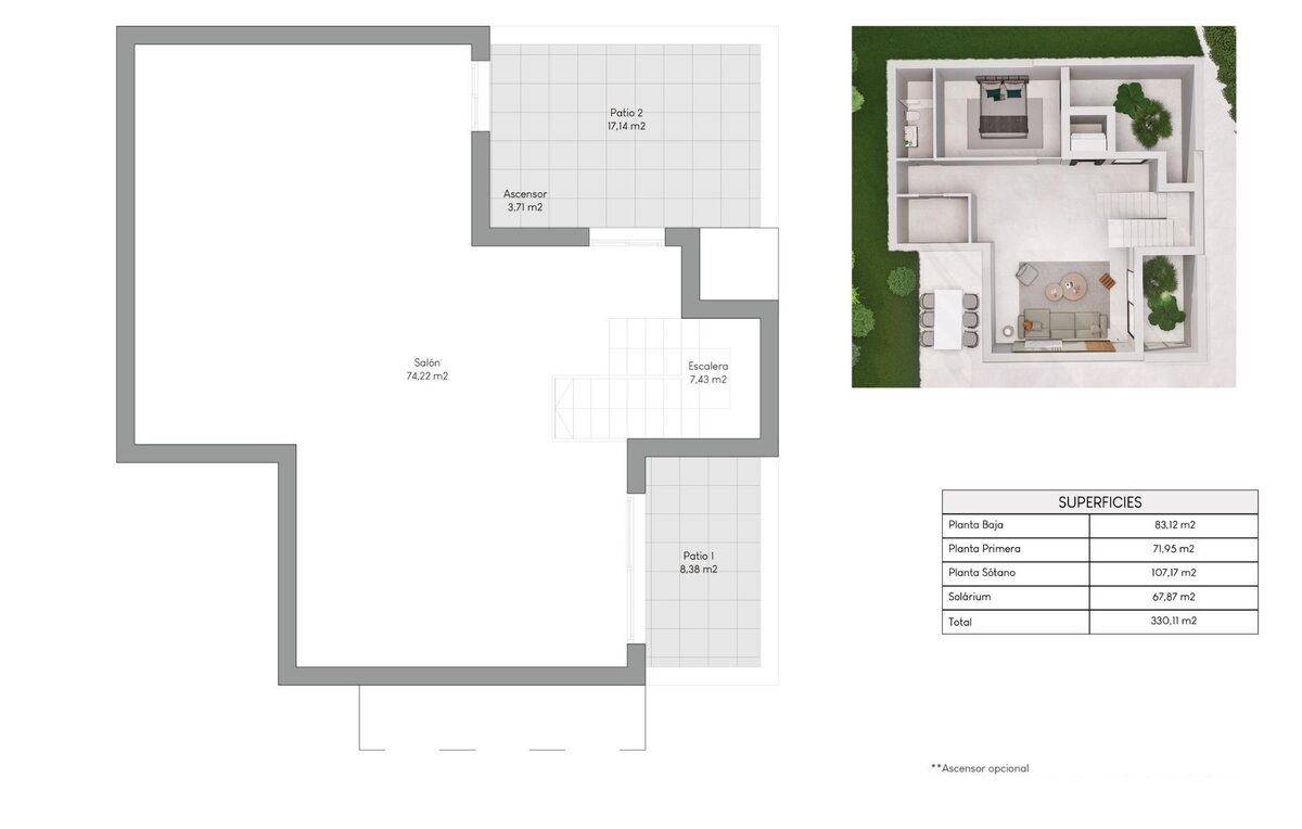 Вилла с 3 спальнями, 155м² в Финестрат, Испания [ID: 0137-N8058]