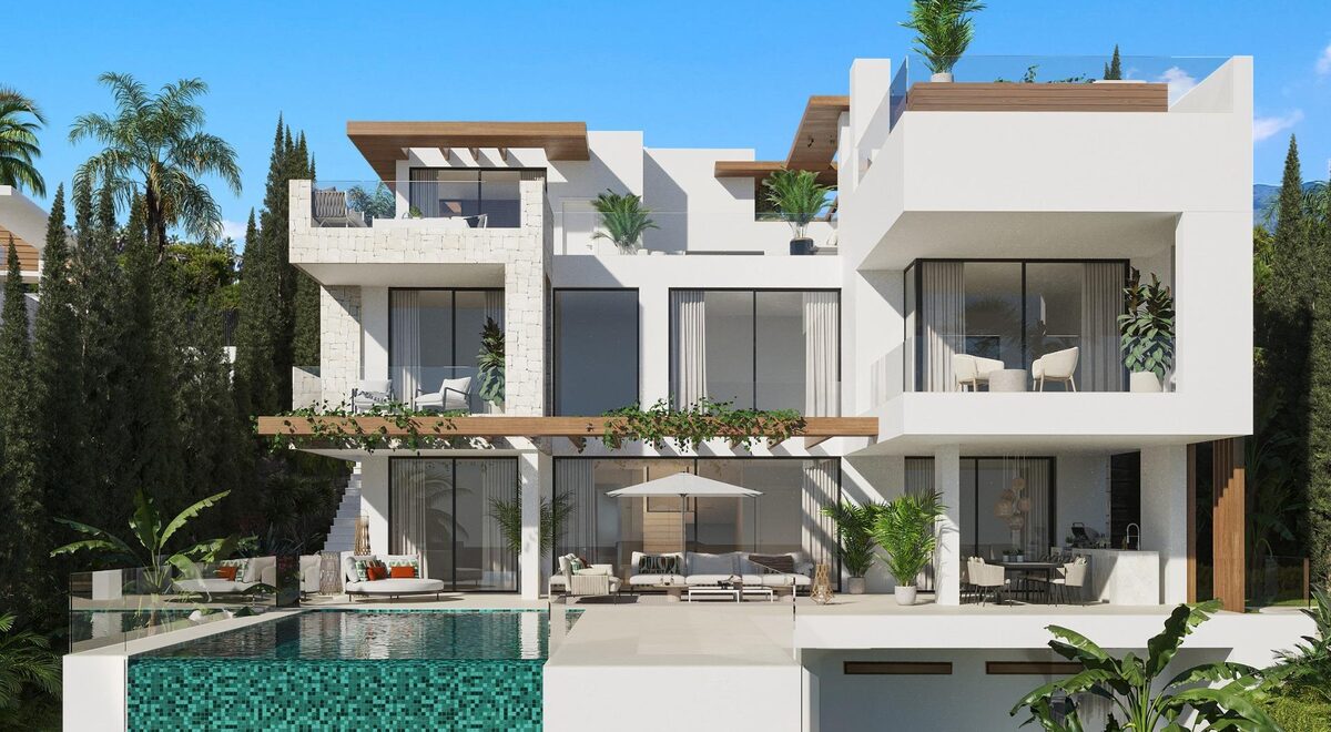 Villa with 4 bedrooms, 764m² in Estepona, Spain [ID: 0137-N8038]