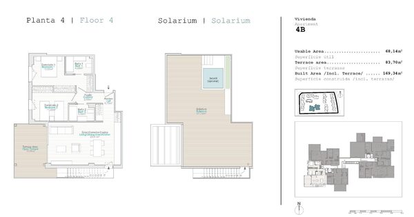 Пентхаус в Эль-Вельгер, Испания, 80м² - изображение 12
