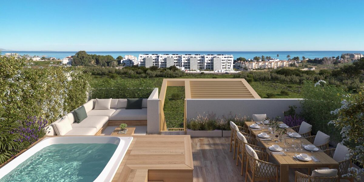 Penthouse z 2 sypialniami, 80m² w el-verger, Hiszpania [ID: 0137-N8028]