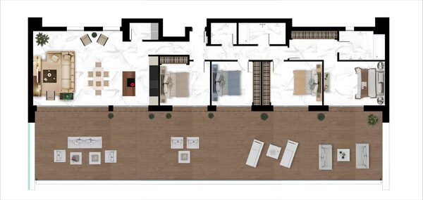 Пентхаус в Марбелья, Испания, 151м² - изображение 24