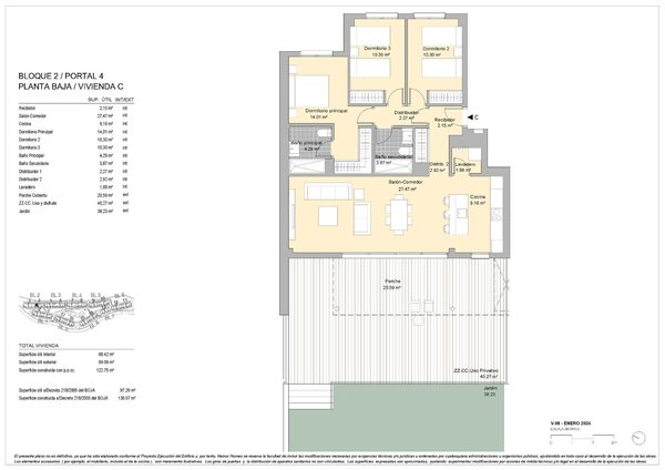 Квартира в Касарес, Испания, 136м² - изображение 15