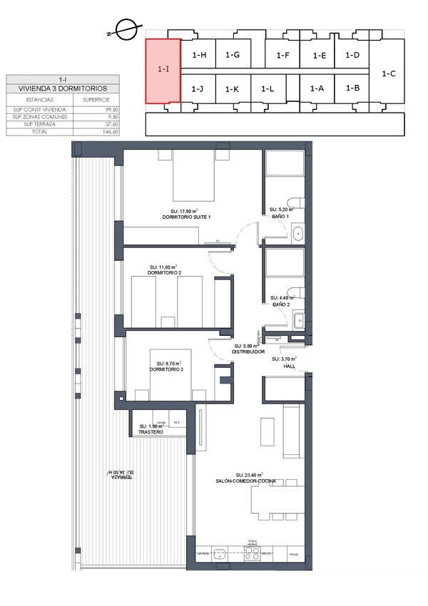 Квартира в Бенихофар, Испания, 91м² - изображение 14