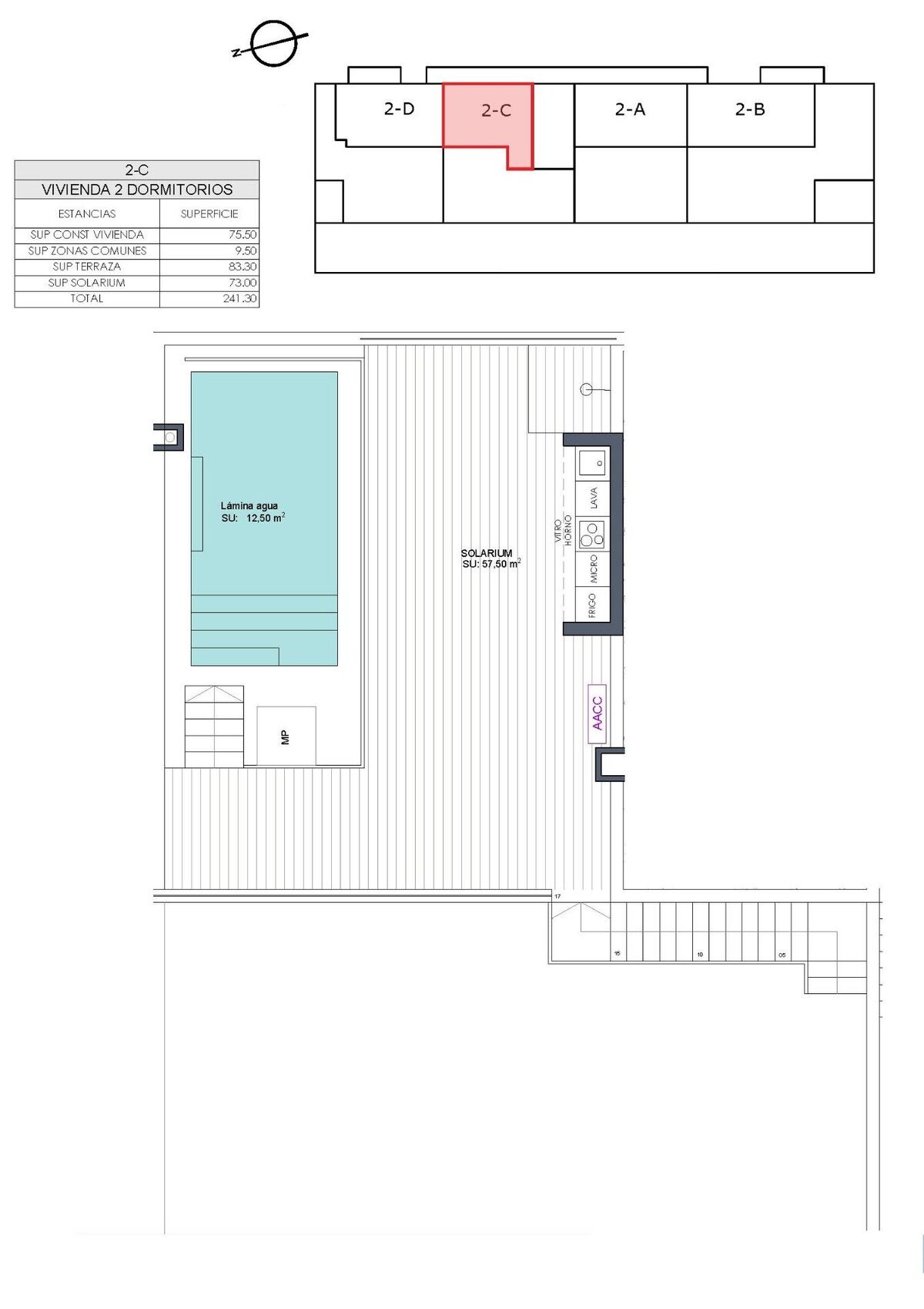 Пентхаус з 2 спальнями, 75м² в Беніхофар, Іспанія [ID: 0137-N7982]