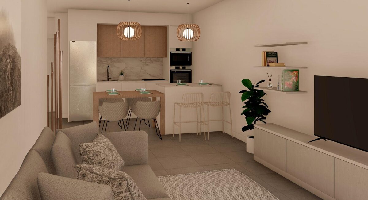 Бунгало з 2 спальнями, 80м² в Торре-Пачеко, Іспанія [ID: 0137-N7956]