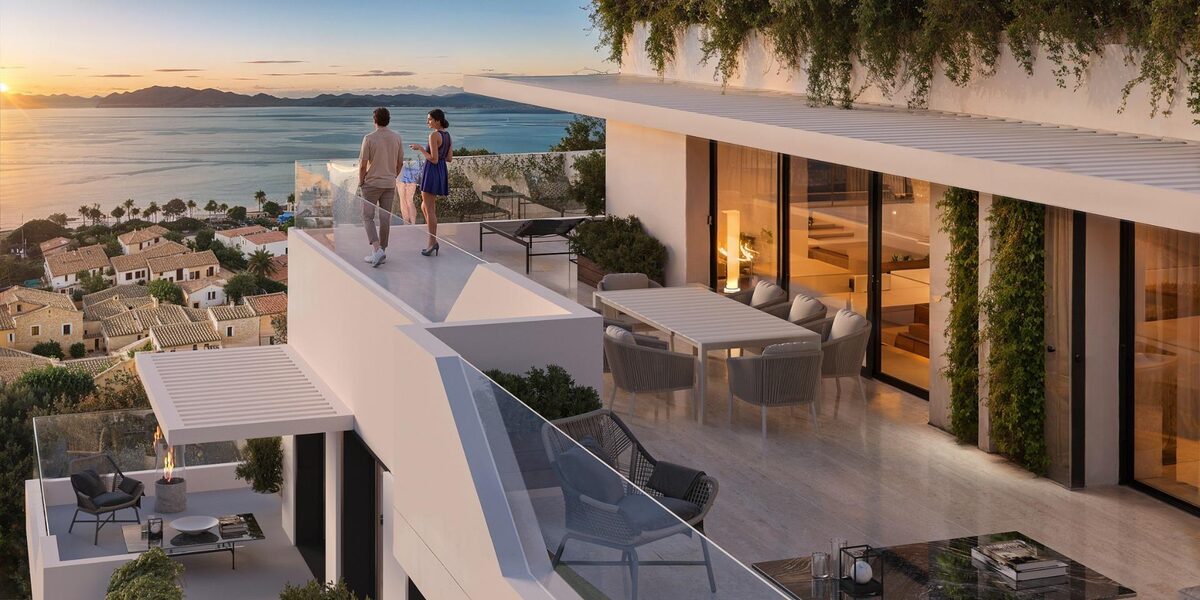 Penthouse z 2 sypialniami, 76m² w Mijas, Hiszpania [ID: 0137-N7936]