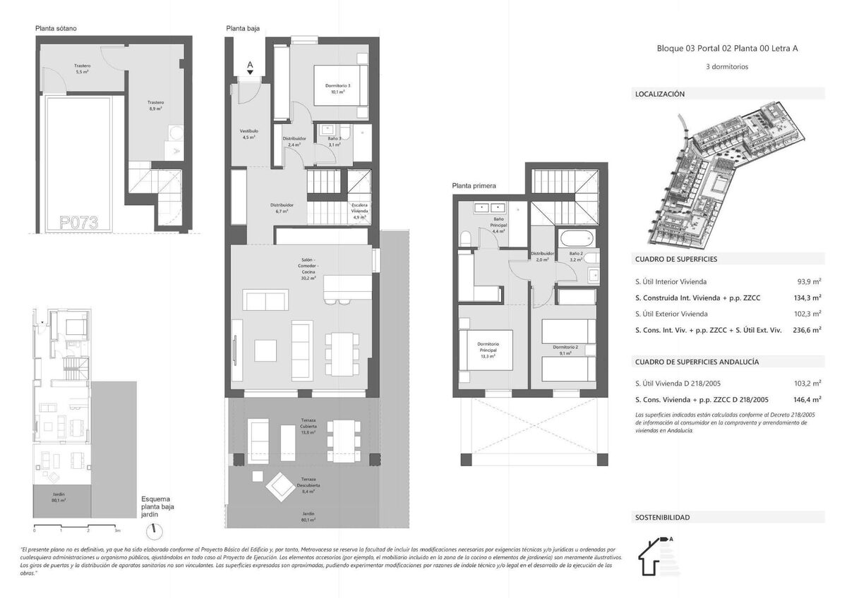 Apartment with 3 bedrooms, 146m² in Estepona, Spain [ID: 0137-N7855]