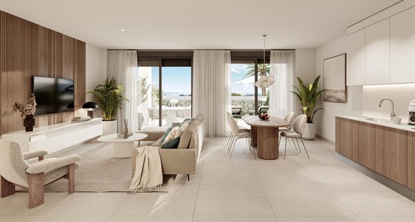 Penthouse w Estepona, Hiszpania, 121m² - obraz 5