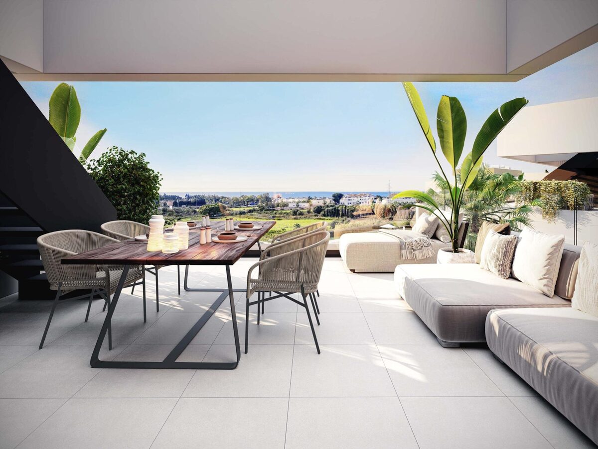 Penthouse z 3 sypialniami, 121m² w Estepona, Hiszpania [ID: 0137-N7857]