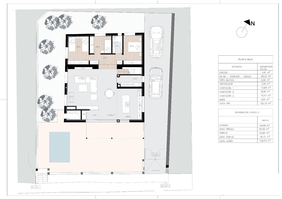 Villa with 3 bedrooms, 129m² in Монфорте-дель-Сід, Spain [ID: 0137-N7879]