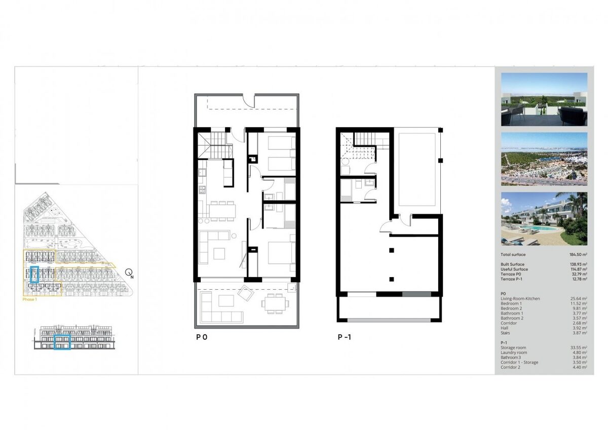 Bungalow with 2 bedrooms, 75m² in Torrevieja, Spain [ID: 0137-N6848]