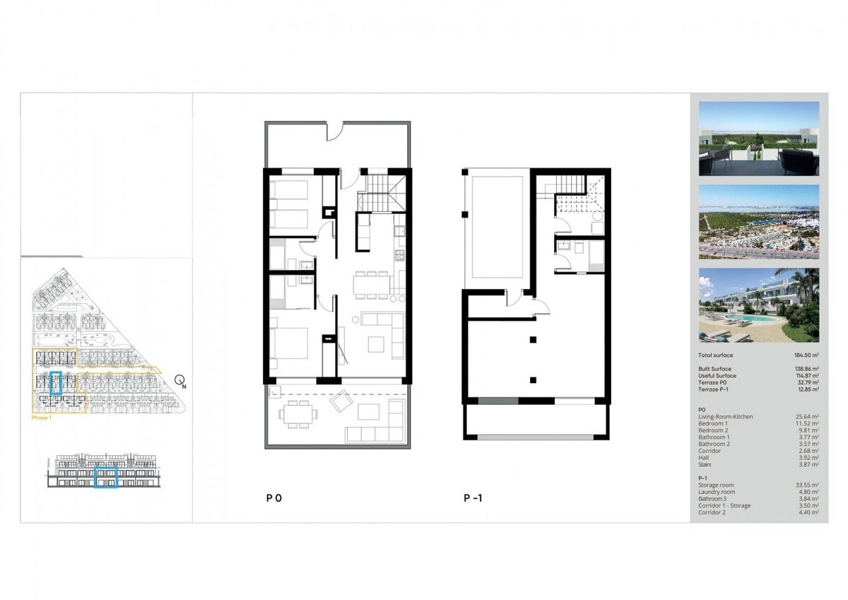 Bungalow with 2 bedrooms, 75m² in Torrevieja, Spain [ID: 0137-N6848]