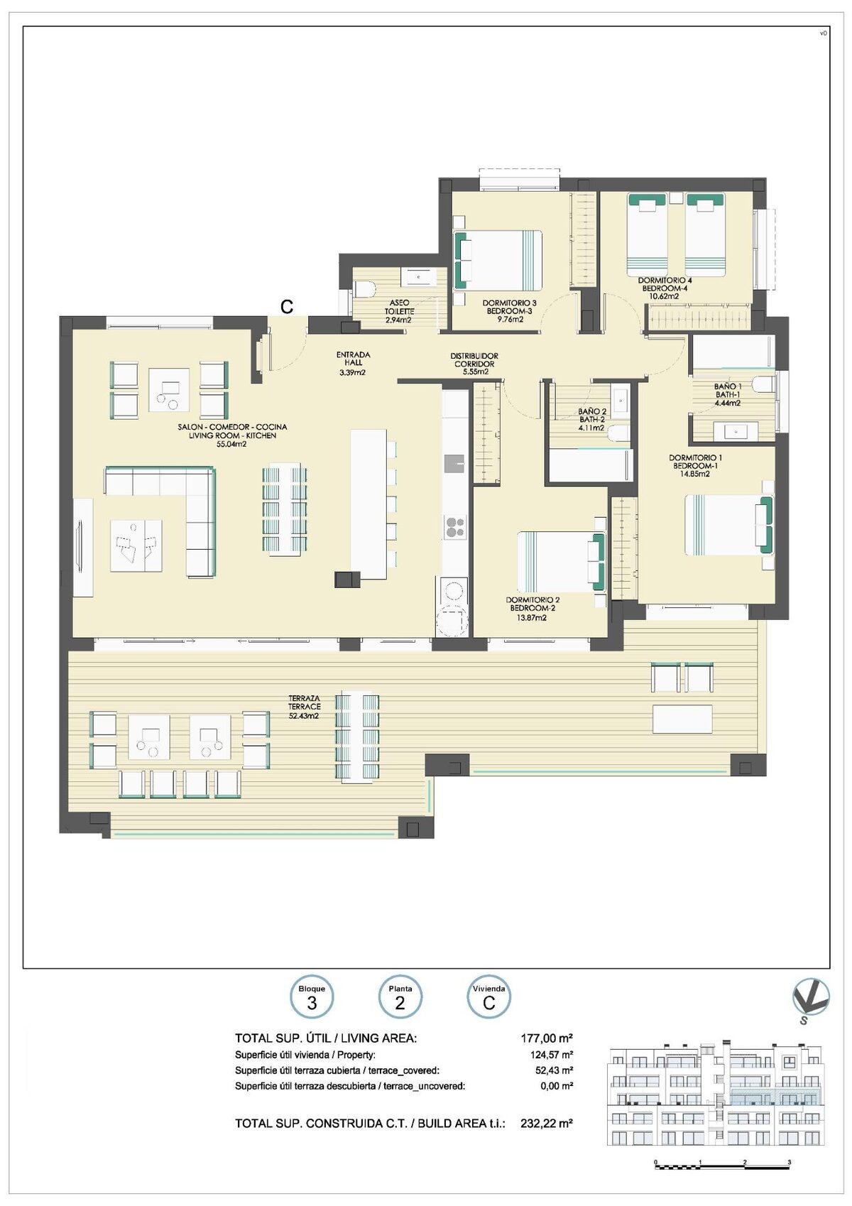 Apartment with 4 bedrooms, 232m² in Casares, Spain [ID: 0137-N7839]