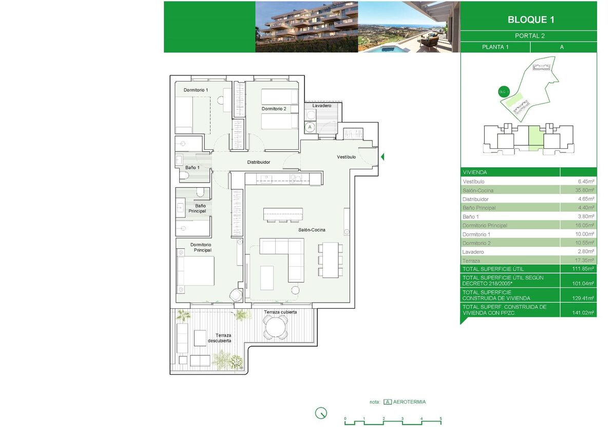 Apartament z 3 sypialniami, 129m² w Mijas, Hiszpania [ID: 0137-N7803]