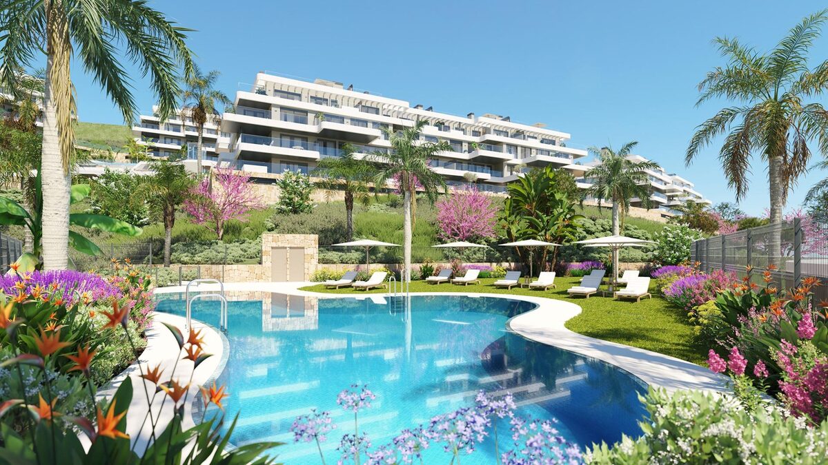 Penthouse z 2 sypialniami, 86m² w Mijas, Hiszpania [ID: 0137-N7804]