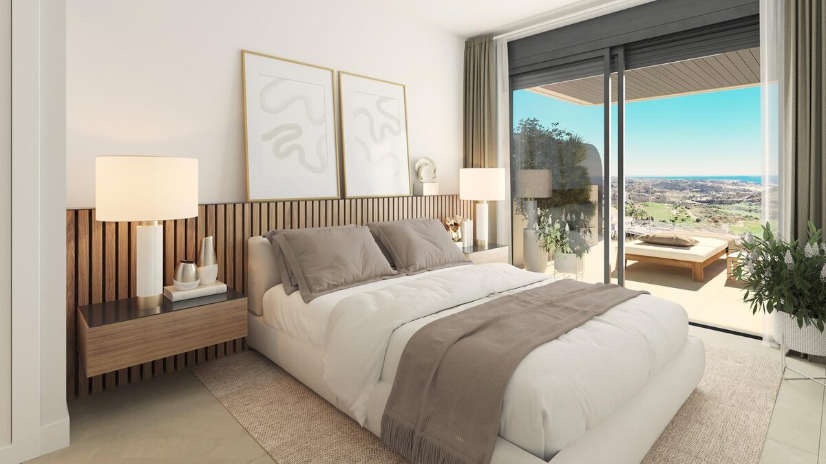 Penthouse z 2 sypialniami, 86m² w Mijas, Hiszpania [ID: 0137-N7804]