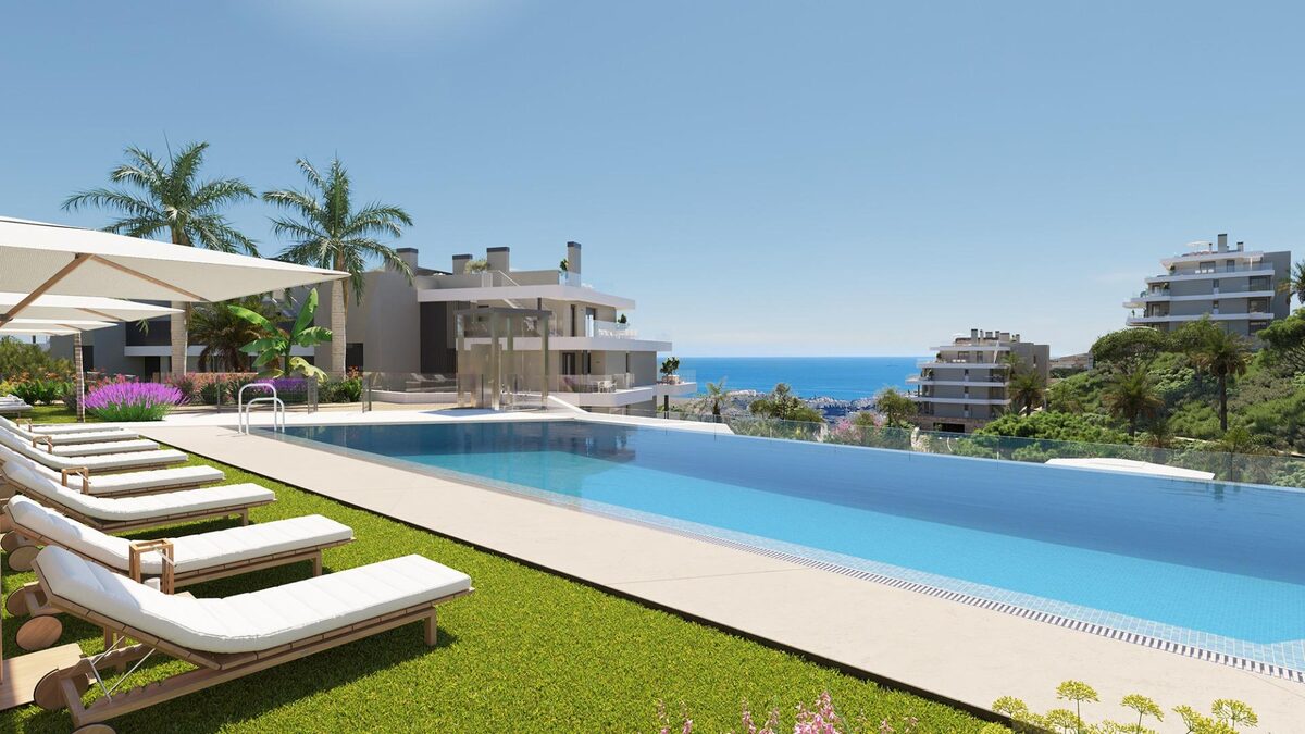 Penthouse z 2 sypialniami, 86m² w Mijas, Hiszpania [ID: 0137-N7804]