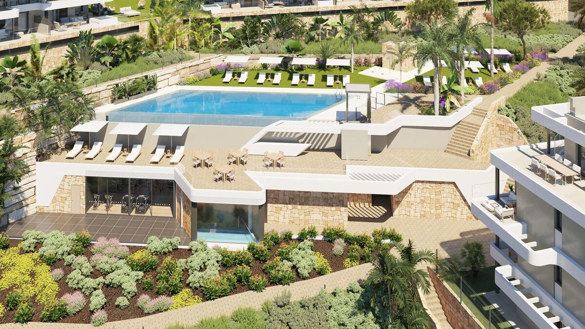 Penthouse z 2 sypialniami, 86m² w Mijas, Hiszpania [ID: 0137-N7804]