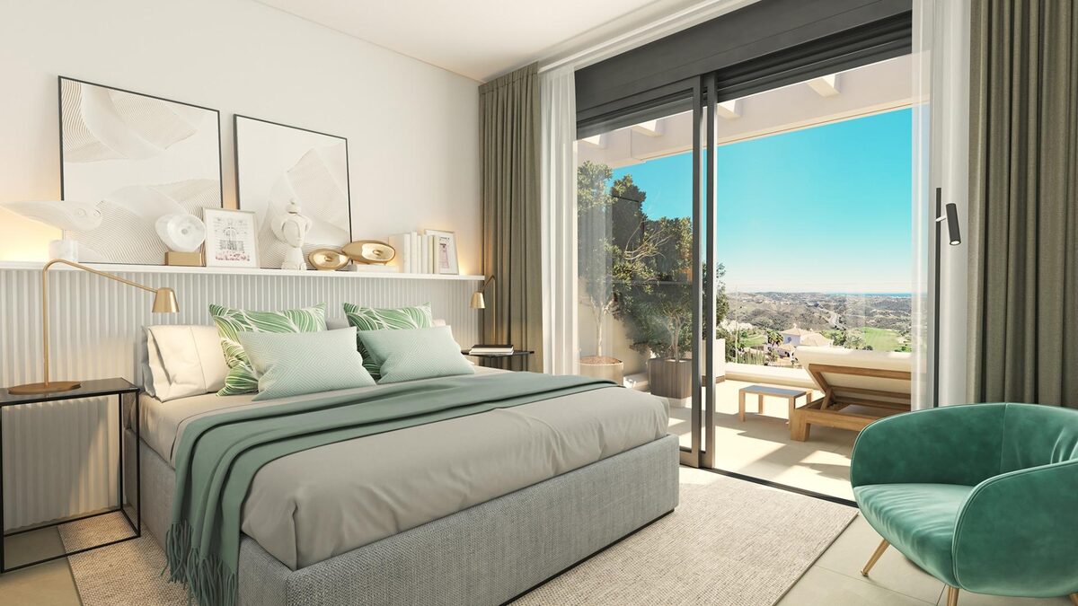 Penthouse z 2 sypialniami, 86m² w Mijas, Hiszpania [ID: 0137-N7804]
