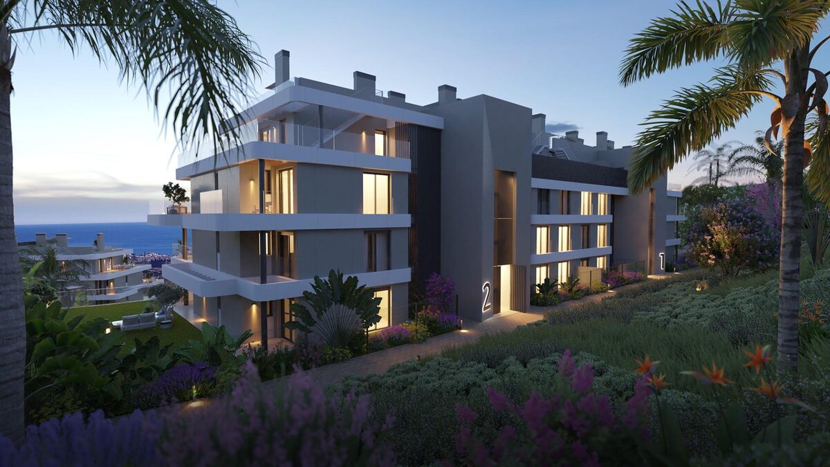 Penthouse z 2 sypialniami, 86m² w Mijas, Hiszpania [ID: 0137-N7804]