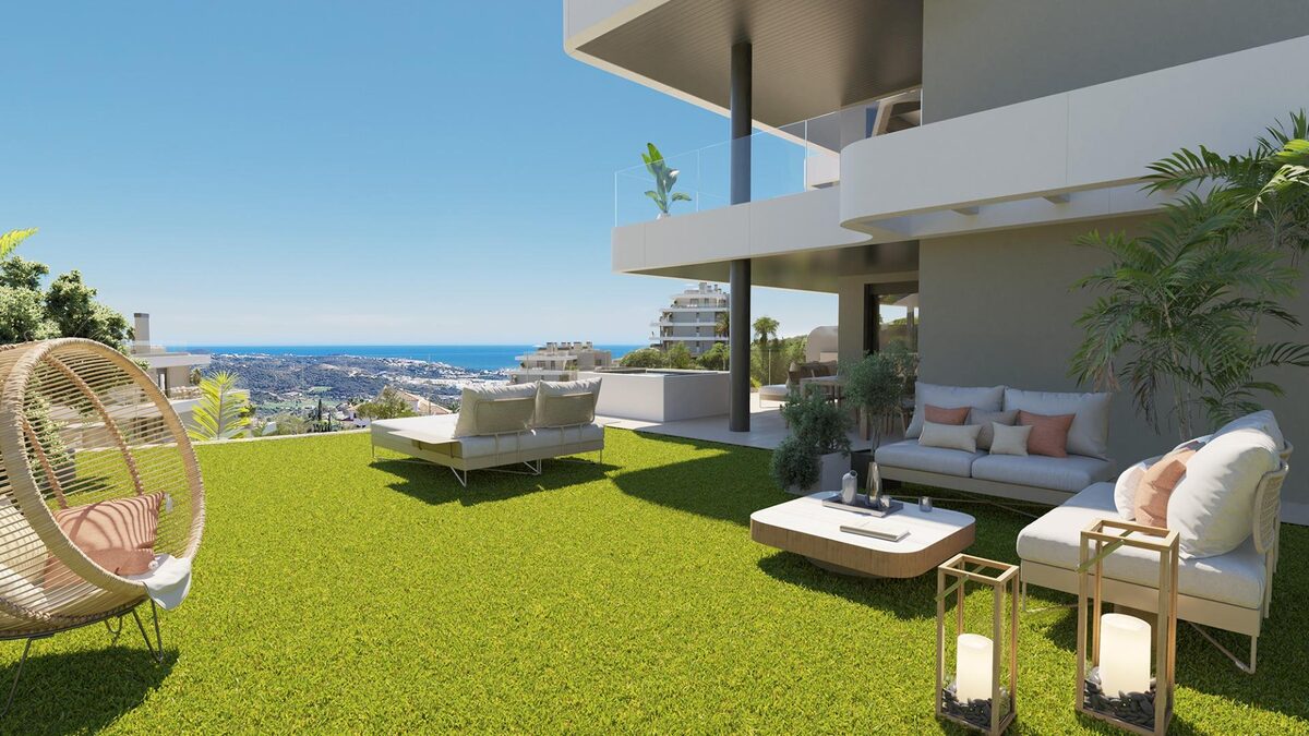 Penthouse z 2 sypialniami, 86m² w Mijas, Hiszpania [ID: 0137-N7804]