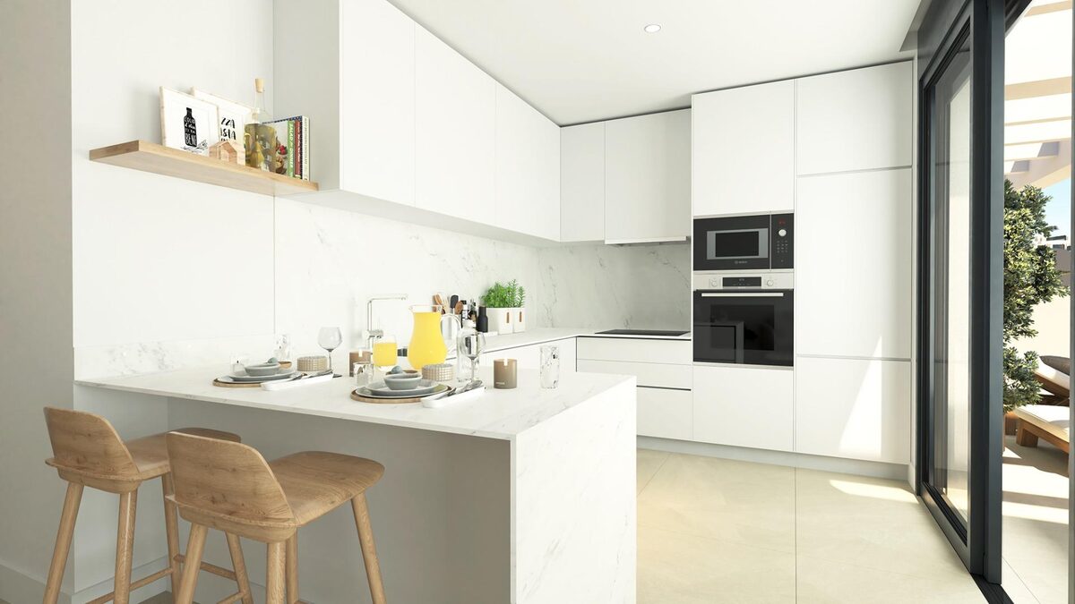 Penthouse z 2 sypialniami, 86m² w Mijas, Hiszpania [ID: 0137-N7804]