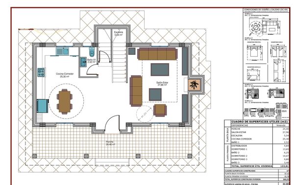 Вилла в Пиносо, Испания, 163м² - изображение 27