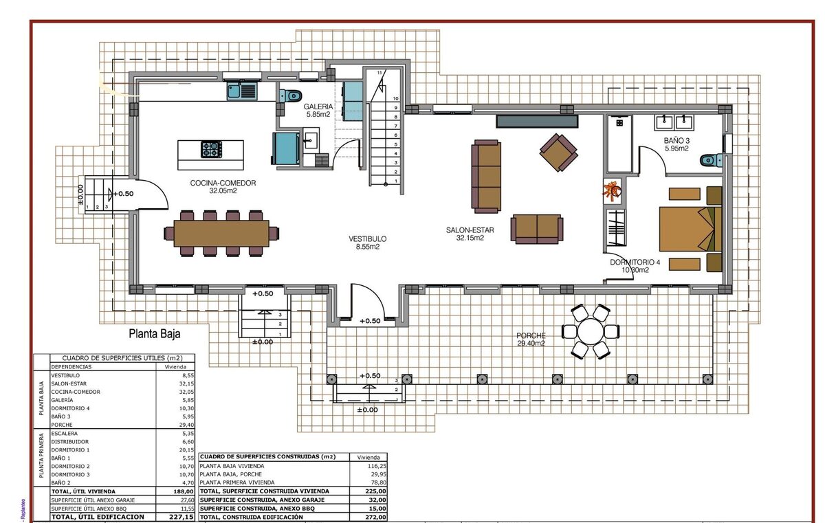 Villa with 4 bedrooms, 225m² in Pinoso, Spain [ID: 0137-N7758]