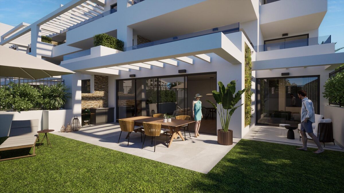 Apartament z 3 sypialniami, 130m² w Estepona, Hiszpania [ID: 0137-N7742]