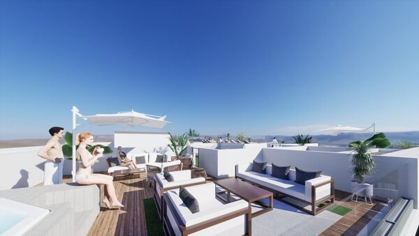 Penthouse w Torrevieja, Hiszpania, 64m² - obraz 11