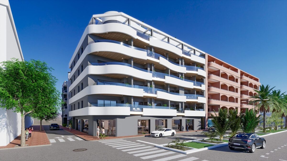 Penthouse z 2 sypialniami, 64m² w Torrevieja, Hiszpania [ID: 0137-N7747]