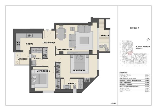 Квартира в Марбелья, Испания, 86м² - изображение 24