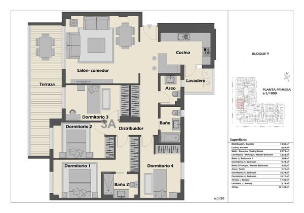 Квартира в Марбелья, Испания, 121м² - изображение 24