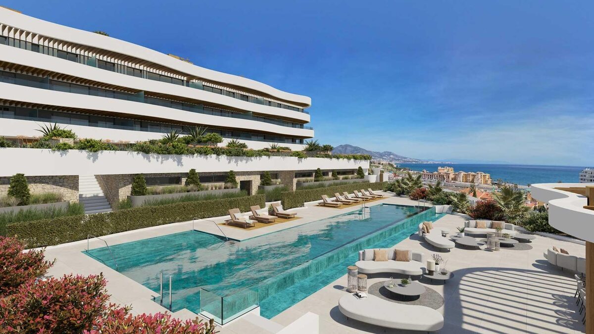 Penthouse z 3 sypialniami, 110m² w Mijas, Hiszpania [ID: 0137-N7554]