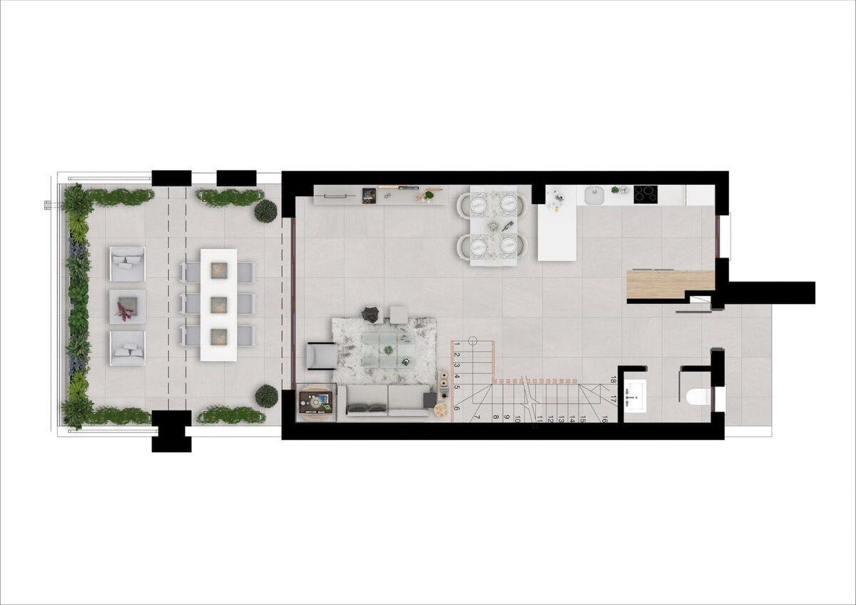 Таунхаус з 3 спальнями, 197м² в Істан, Іспанія [ID: 0137-N7573]