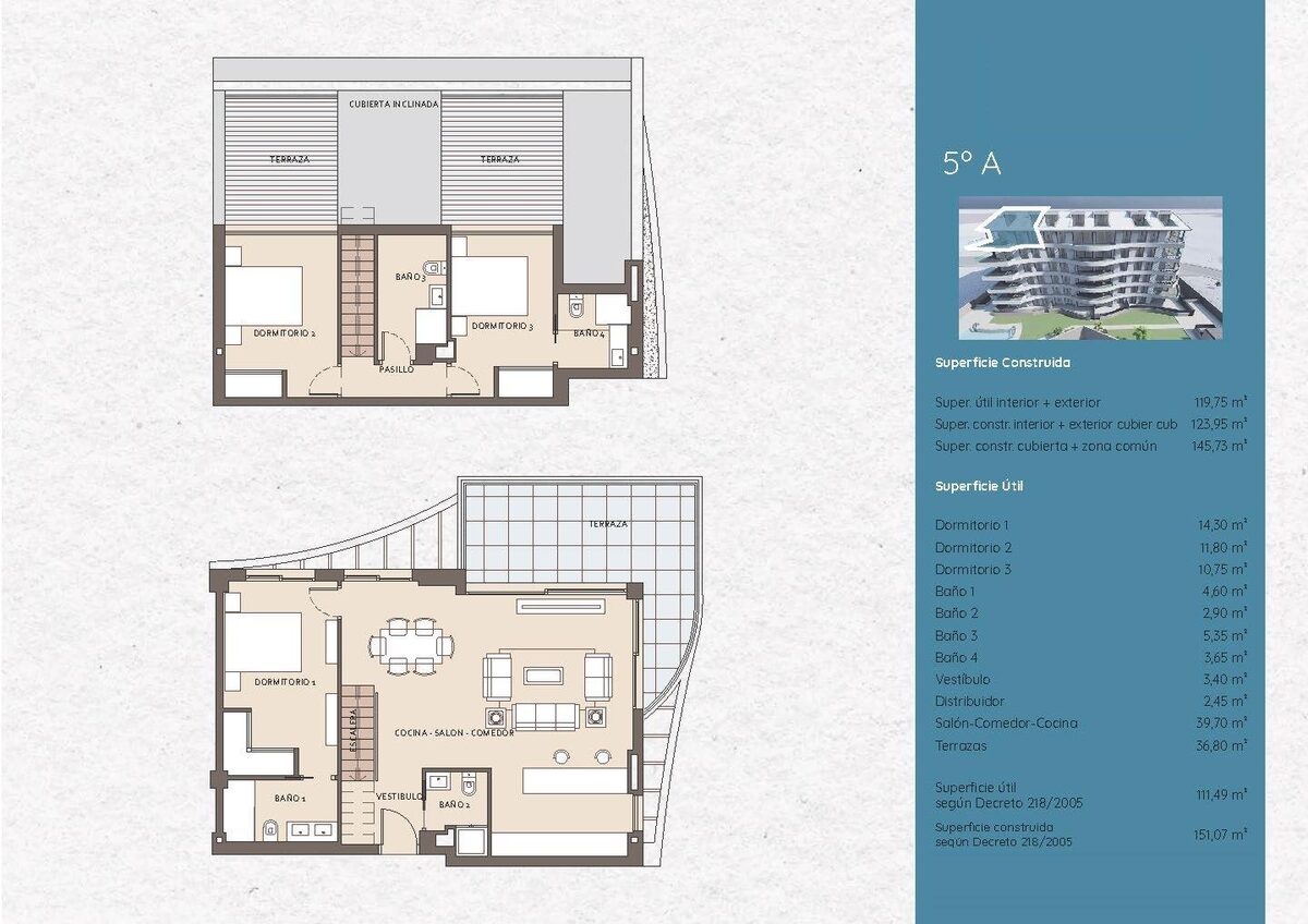 Penthouse with 3 bedrooms, 151m² in Benalmadena, Spain [ID: 0137-N7560]
