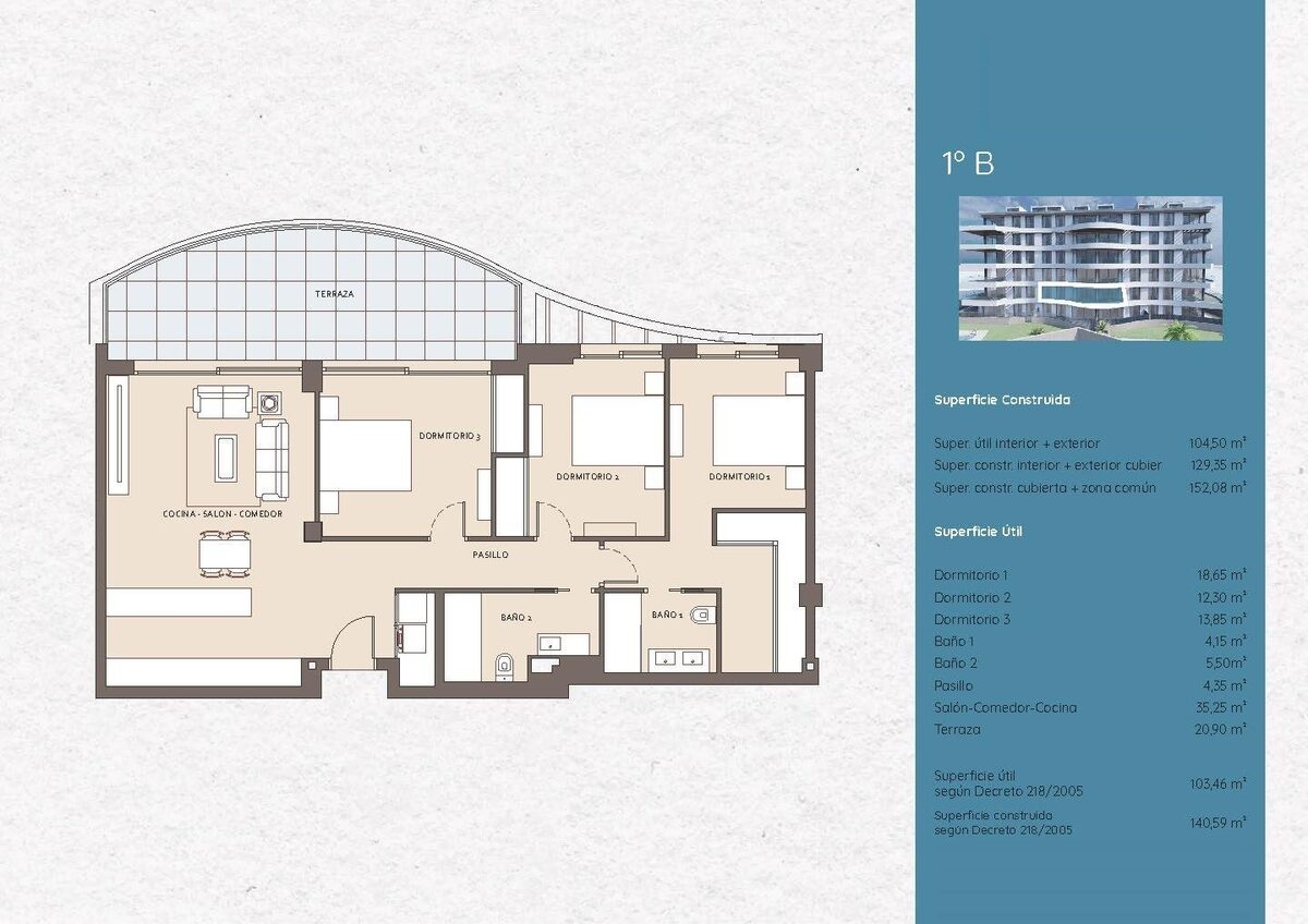 Apartment with 3 bedrooms, 140m² in Benalmadena, Spain [ID: 0137-N7558]