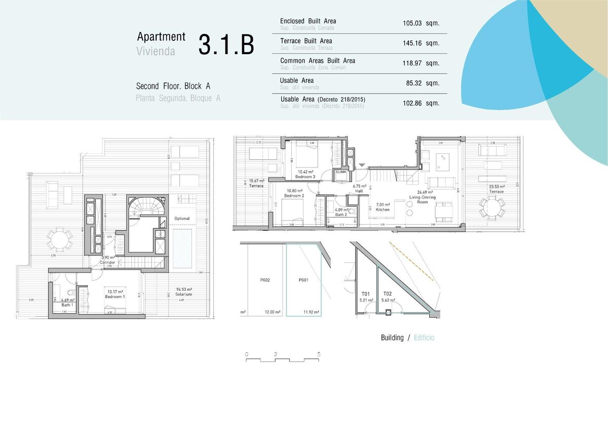 Пентхаус с 3 спальнями, 112м² в Эстепона, Испания [ID: 0137-N7547]