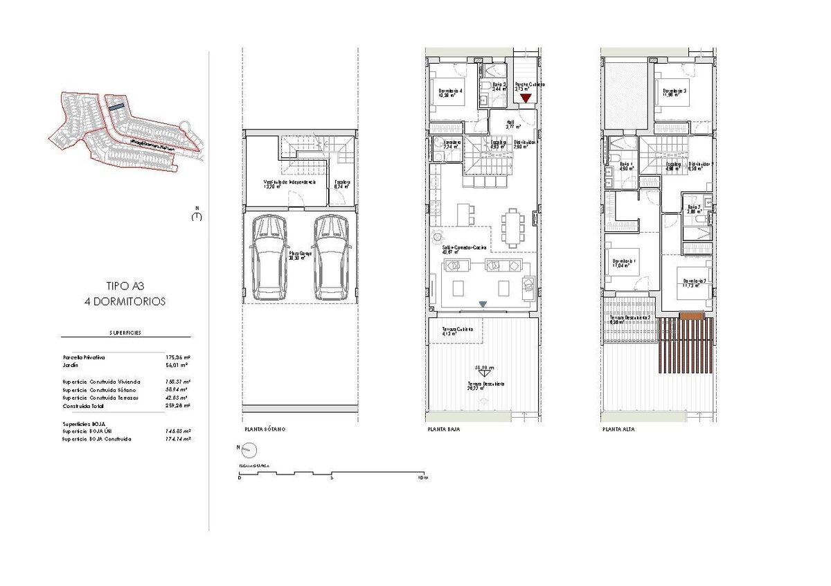 Таунхаус с 4 спальнями, 158м² в Михас, Испания [ID: 0137-N7435]