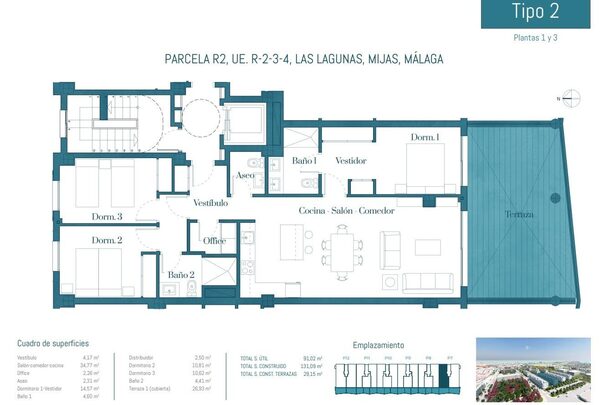 Квартира в Михас, Испания, 129м² - изображение 13
