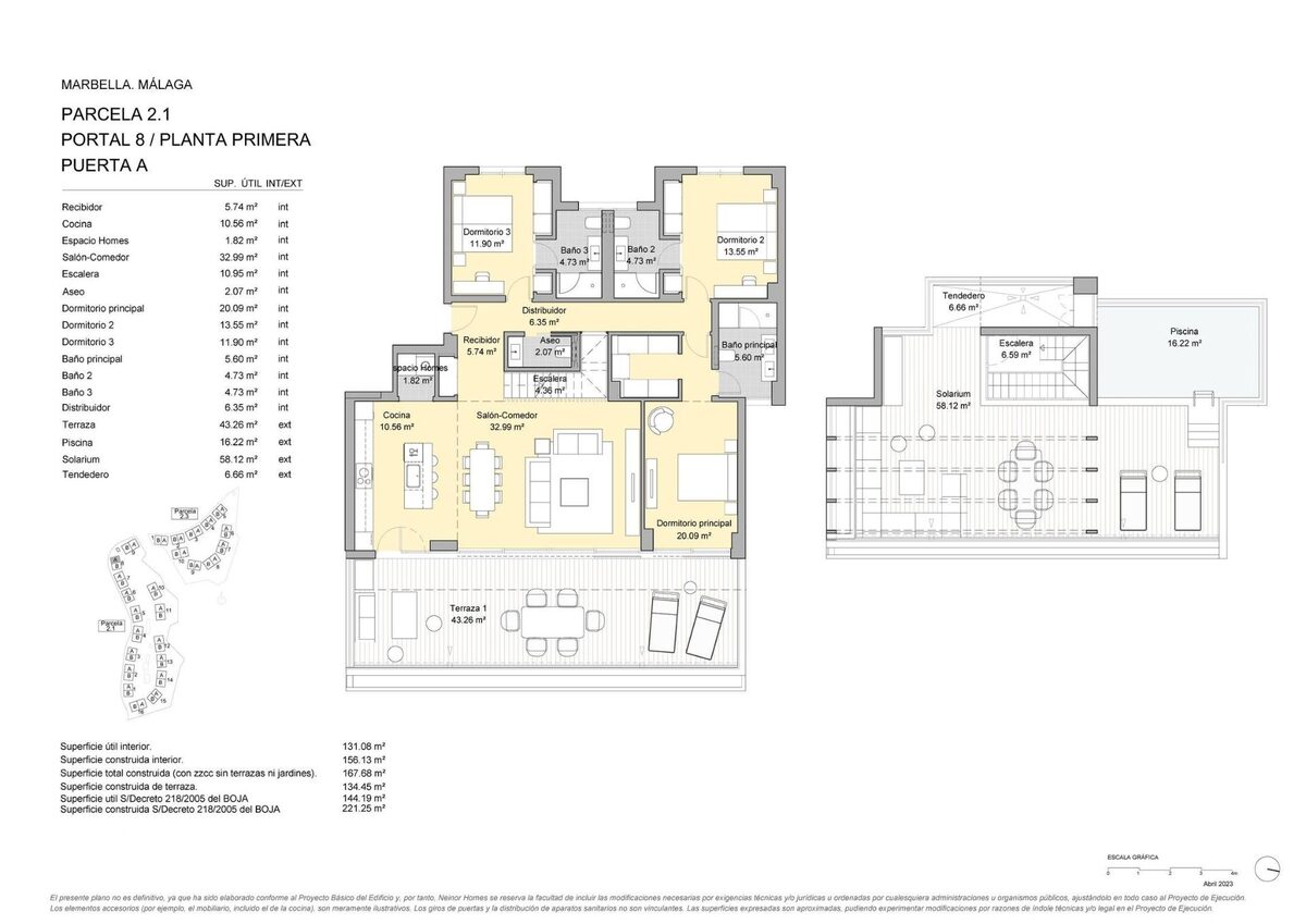 Bungalow z 3 sypialniami, 156m² w Марбелья, Hiszpania [ID: 0137-N7444]
