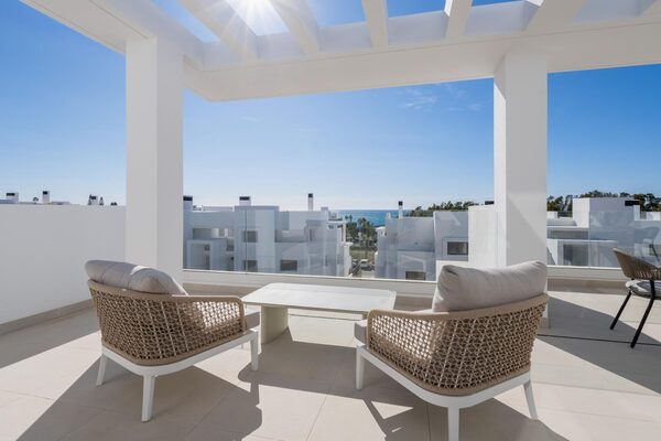 Penthouse w Estepona, Hiszpania, 145m² - obraz 24