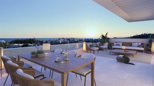 Penthouse w Estepona, Hiszpania, 102m² - obraz 2