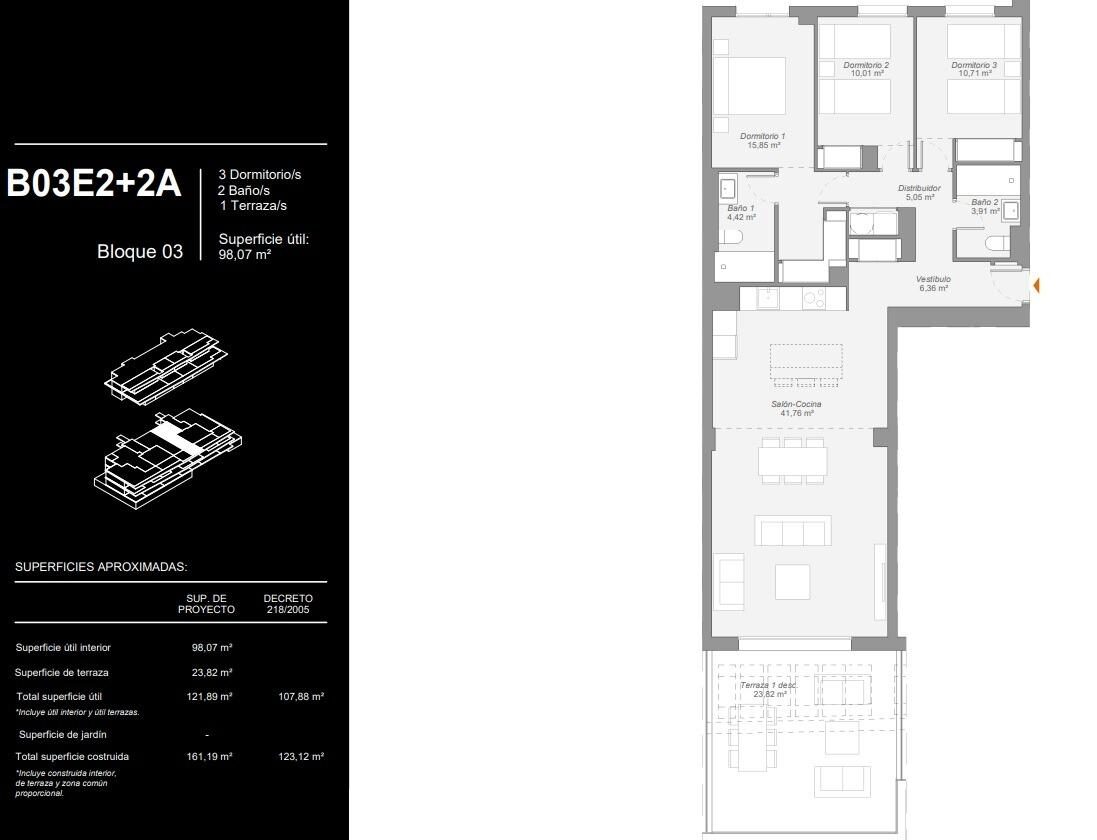 Apartment with 3 bedrooms, 123m² in Estepona, Spain [ID: 0137-N7399]