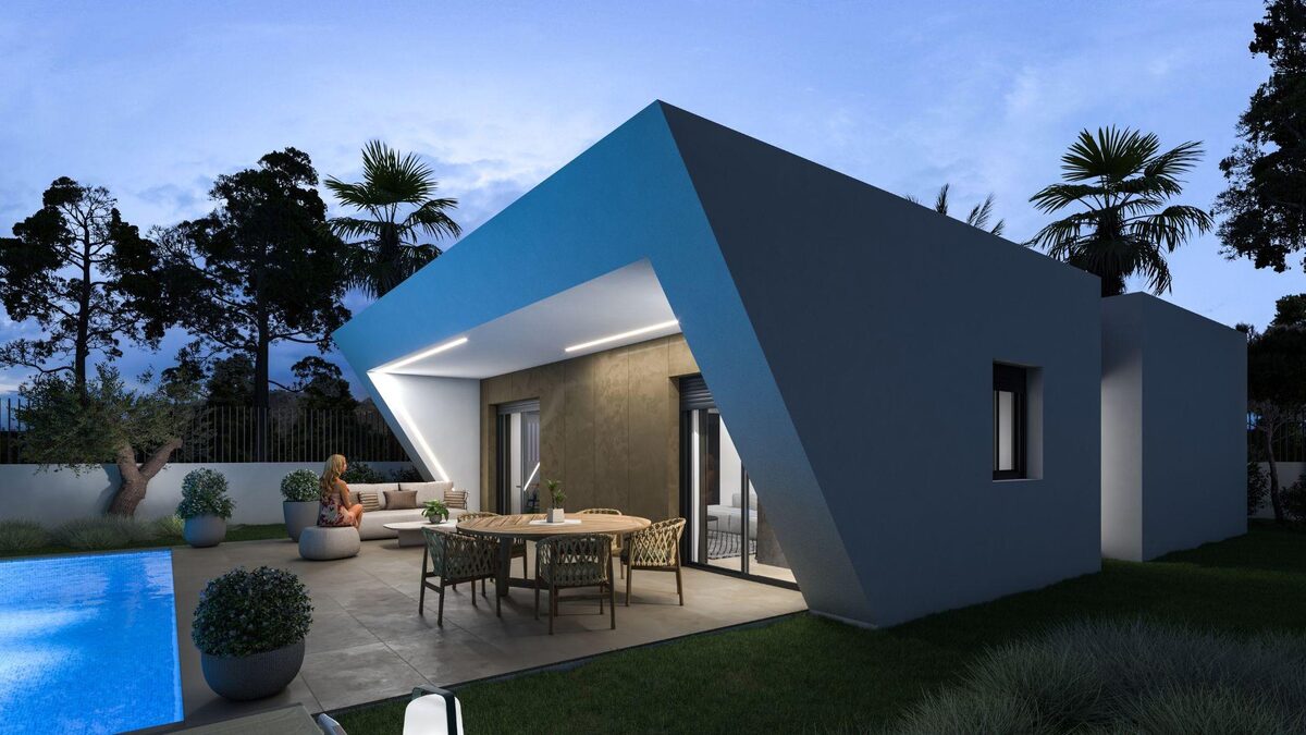 Willa z 3 sypialniami, 108m² w Hondón de las Nieves, Hiszpania [ID: 0137-N7455]