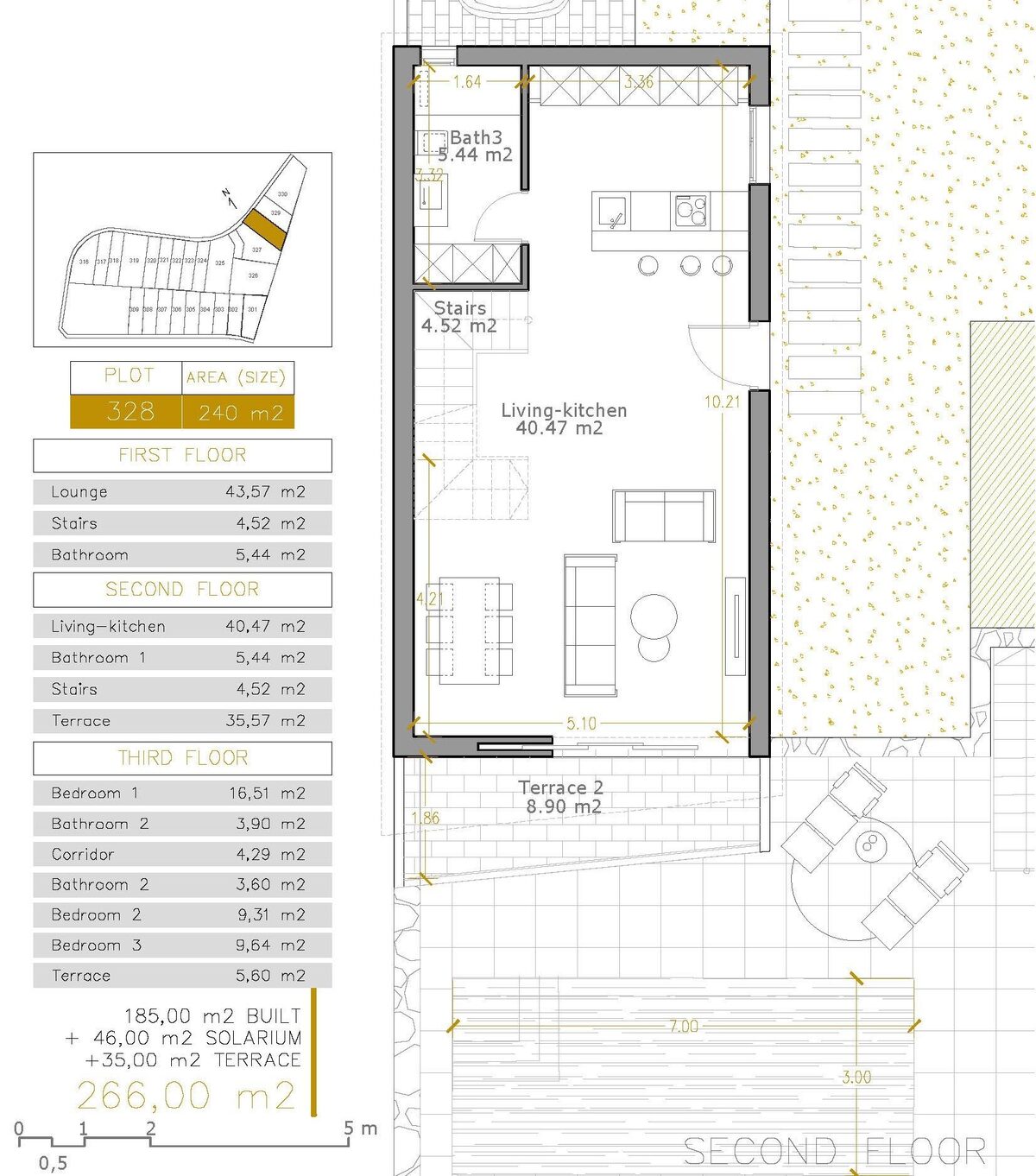 Вилла с 3 спальнями, 185м² в Ориуэла Коста, Испания [ID: 0137-N7369]