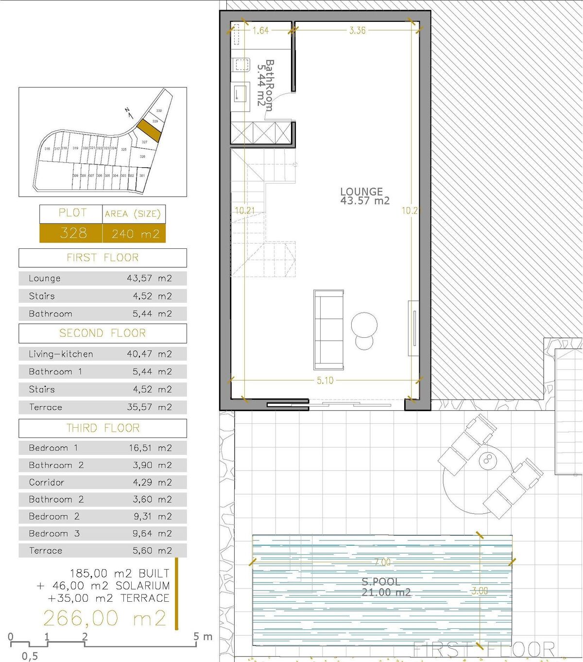 Вилла с 3 спальнями, 185м² в Ориуэла Коста, Испания [ID: 0137-N7369]