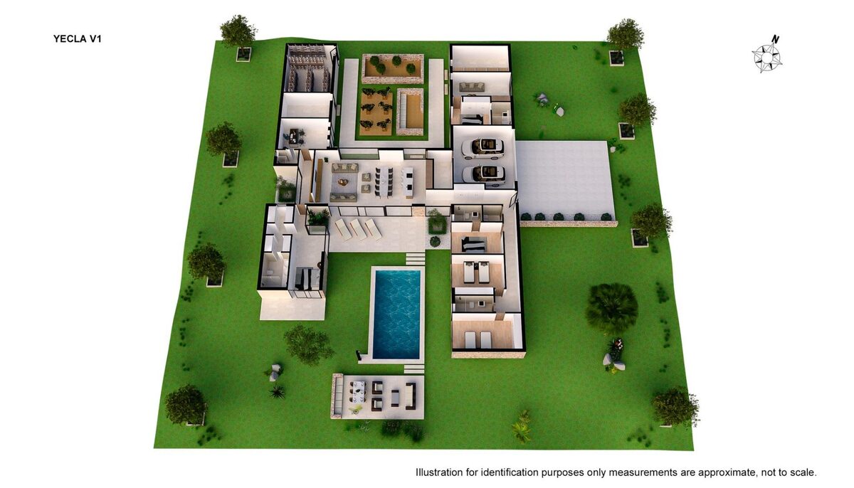 Villa with 6 bedrooms, 381m² in Yecla, Spain [ID: 0137-N7258]