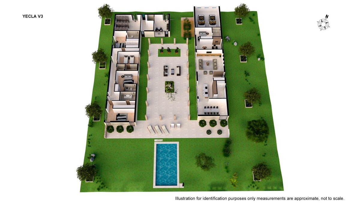Villa with 6 bedrooms, 294m² in Yecla, Spain [ID: 0137-N7260]